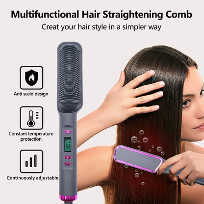 Hair Straightener Brush