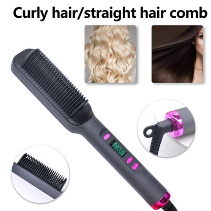 Hair Straightener Brush